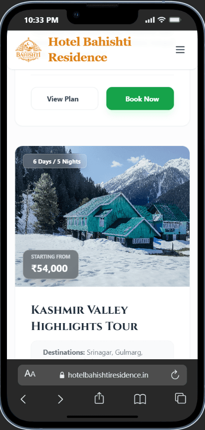 Kashmir Dream Holidays